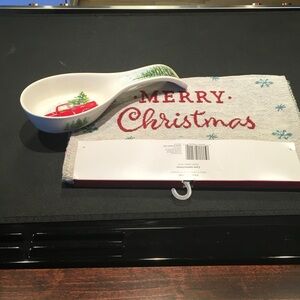 Christmas Spoon Rest and Table Runner